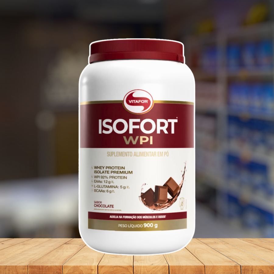 WHEY ISOFORT CHOCOLATE VITAFOR 900G