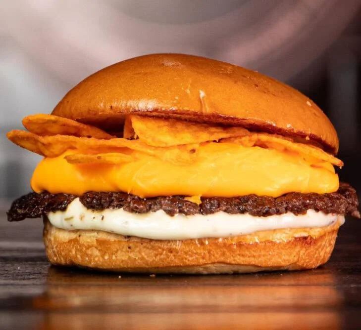 Hambúrguer Smash Doritos ( preferido do neto )