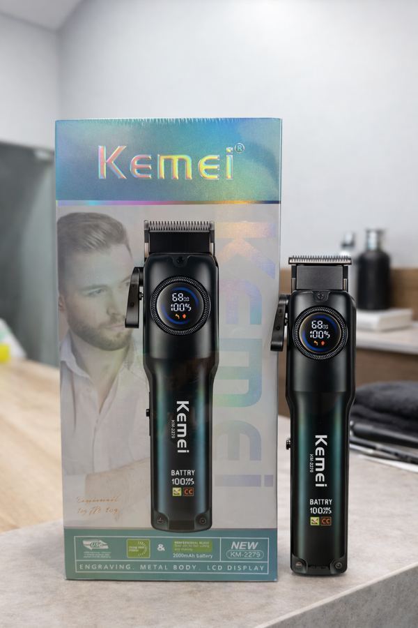 Aparador De Cabelo Kemei