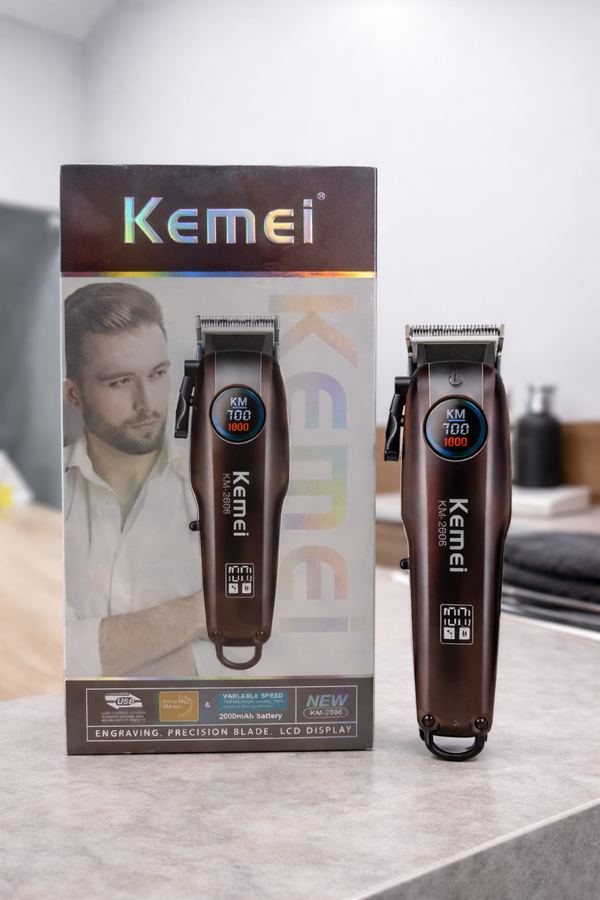 Máquina De Cabelo Kemei