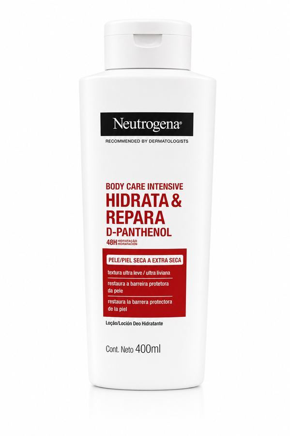 Neutrogena Loção Hidratante Body Care Intensive Hidrata & Repara D-Panthenol 400ml