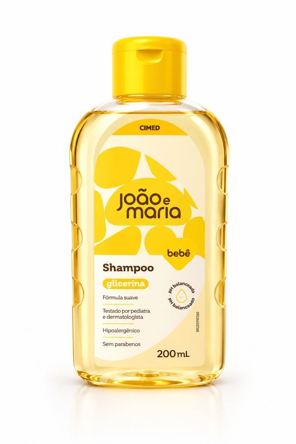 Shampoo João e Maria Bebê Glicerina 200ml -CIMED