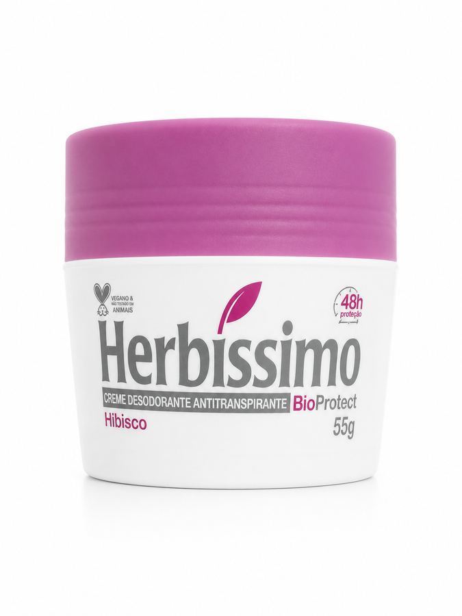Desodorante Herbissimo em Creme Anteanspirante Bio Protect Orquídea 55g