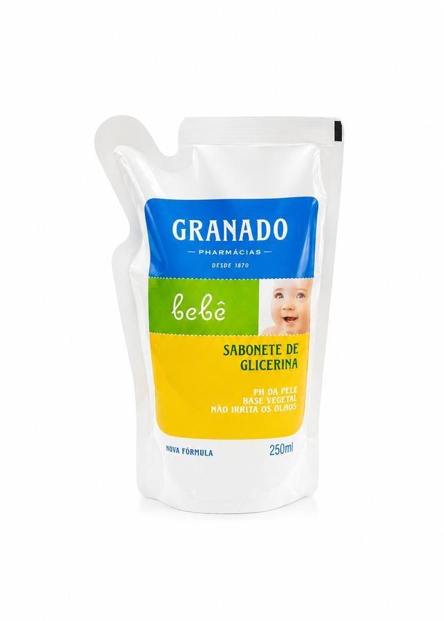 Sabonete de Glicerina Granado Bebê Refil 250ml