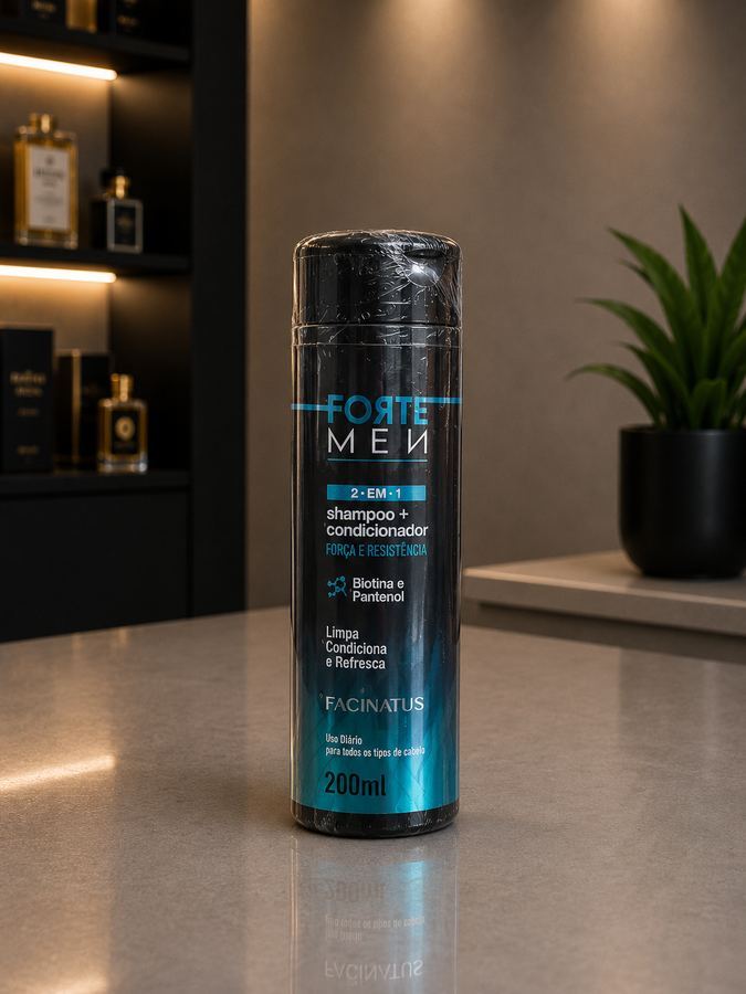 FORTE MEN SHAMPOO E CONDICIONADOR FORTACELEDOR E RESISTENCIA 200ML