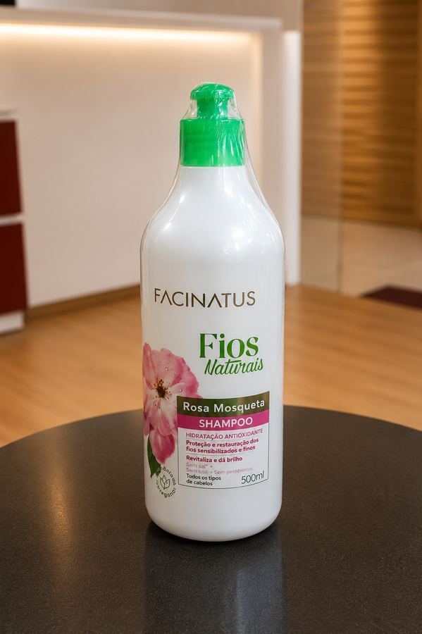 SHAMPOO ROSA MOSQUETA 500ML