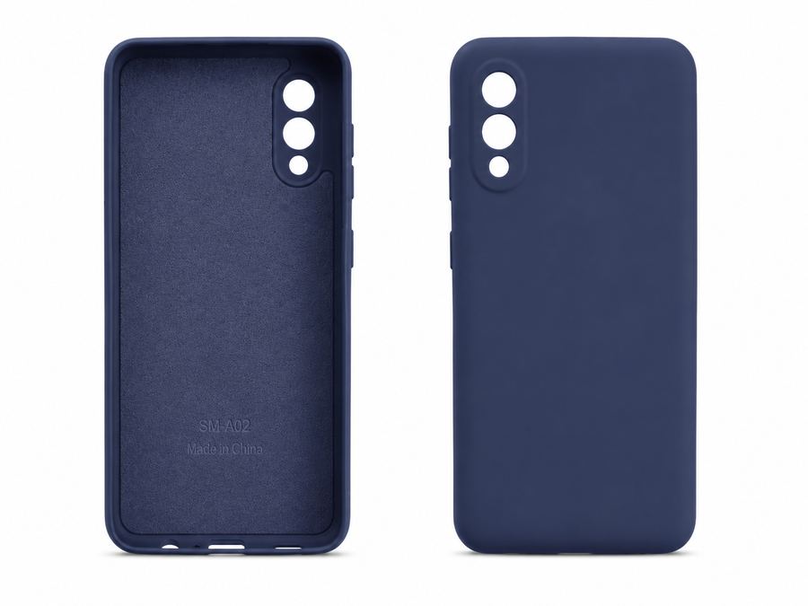 Capa Para Celular Samsung A02 Silicone Aveludada Com Proteção Na Câmera