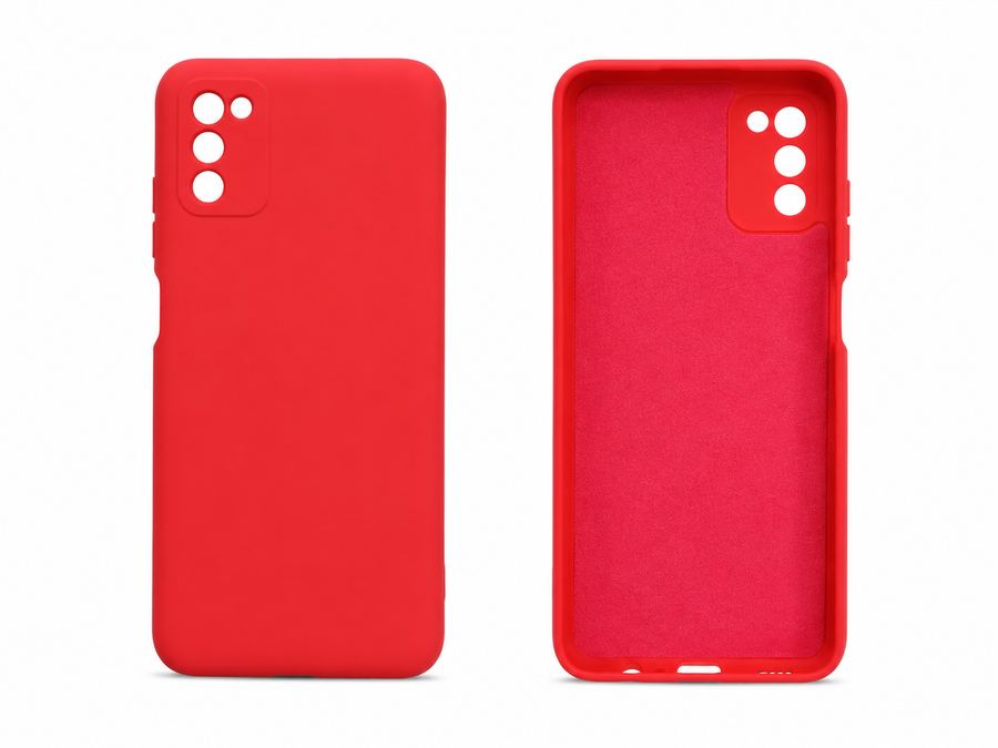 Capa Para Celular Samsung A03S Silicone Aveludada Com ProteÆo Na Cmera