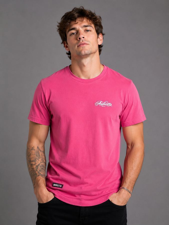Camisa Andrietta Rosa