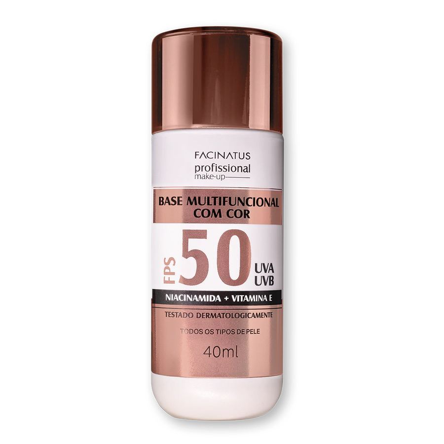 BASE MULTIFUNCIONAL COM COR FPS 50 CLARA 40ML