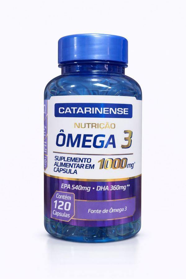 Ômega 3 Catarinense Nutrição 1000mg – Alta concentração para máxima performance