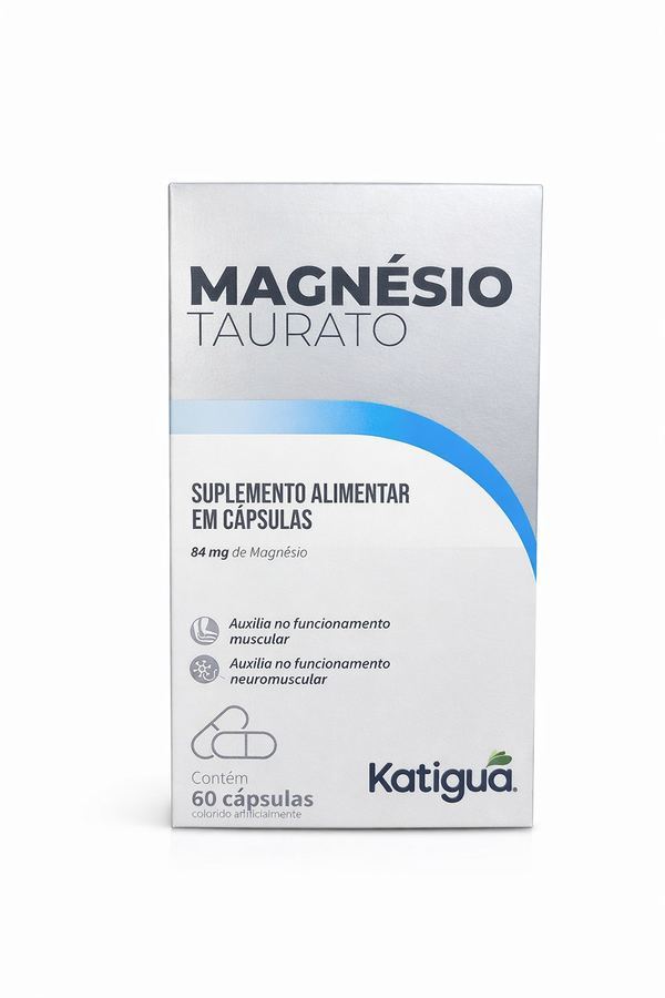 Magnésio Taurato 84mg - Katiguá