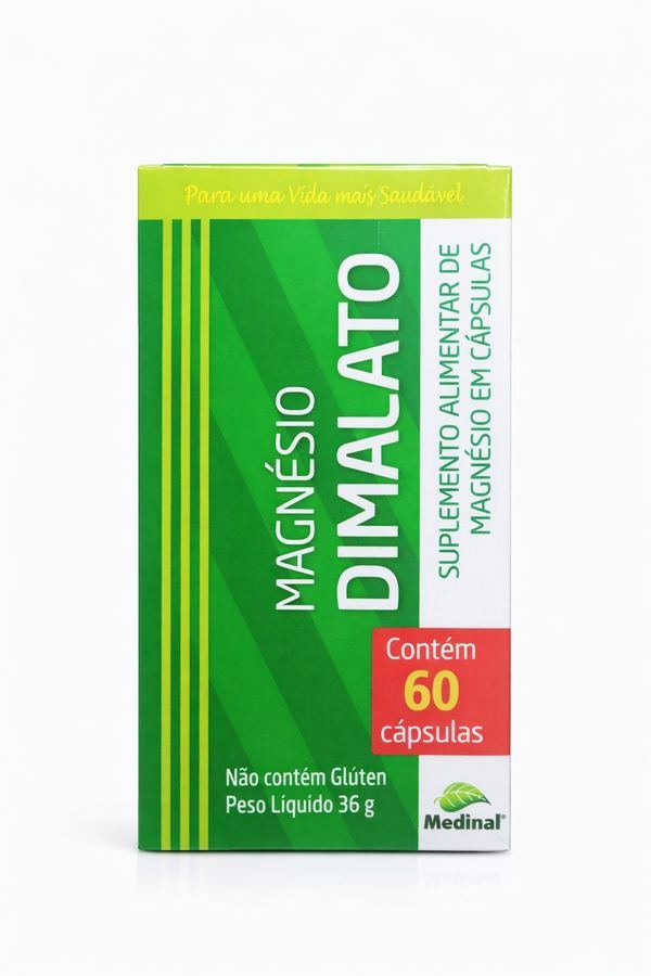 Magnésio Dimalato - Medinal