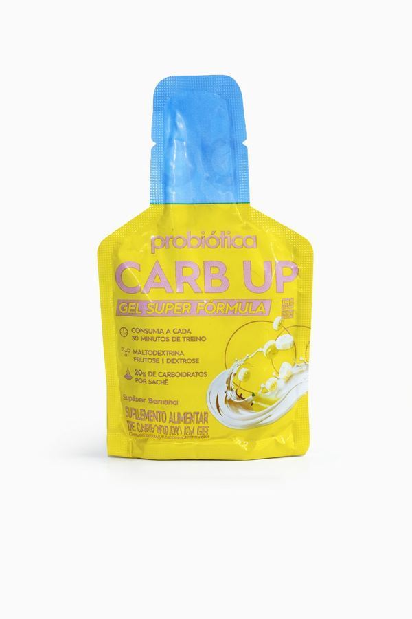 Carb Up Gel Super Fórmula 30g - Probiótica | Sabor Banana