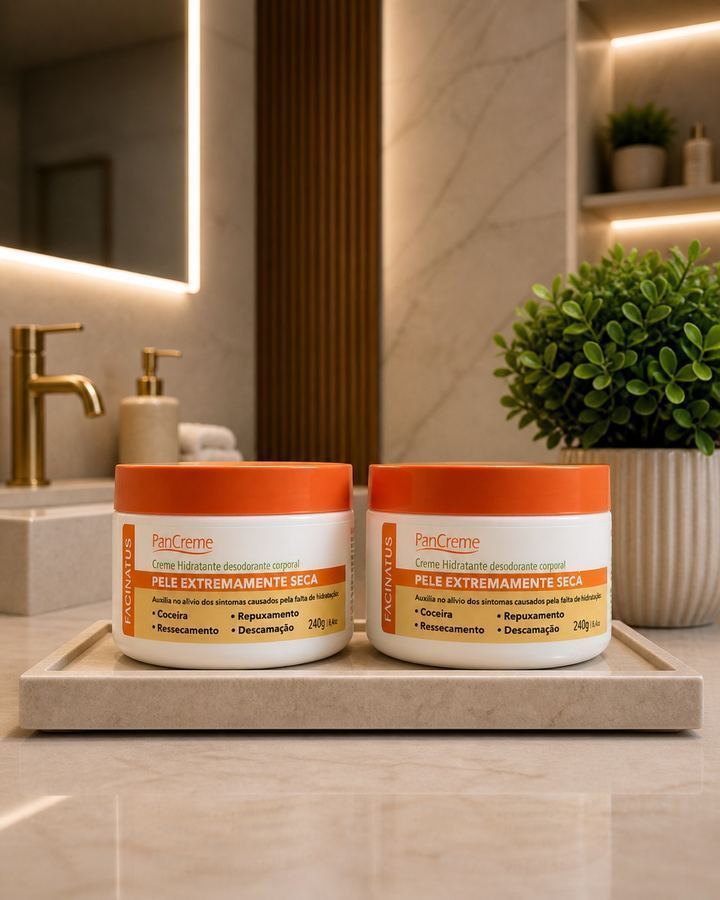 CREME HIDRATANTE DESODORANTE CORPORAL FACINATUS PANCREME 240G