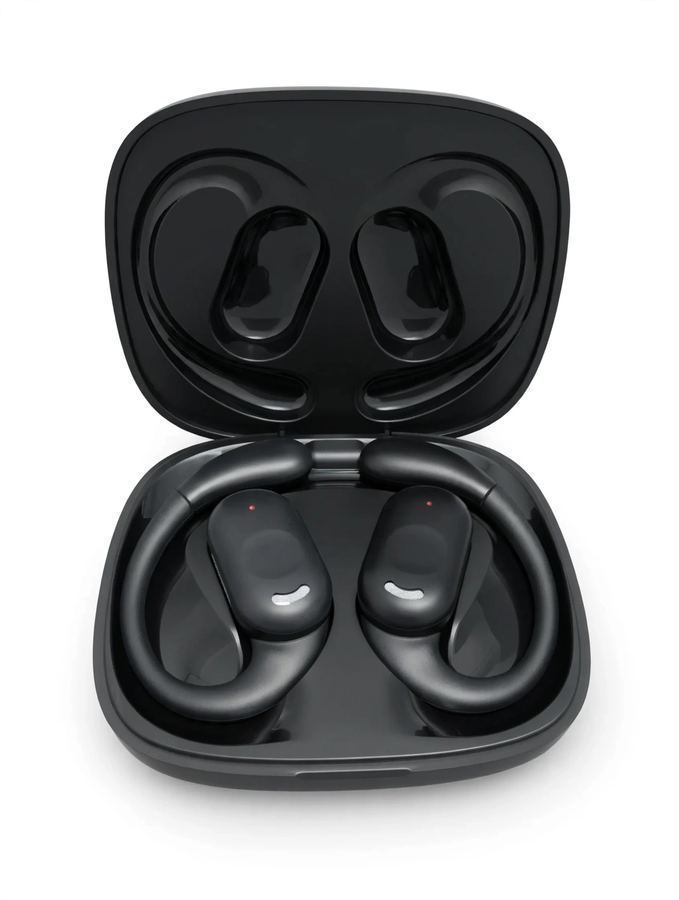 Fone de Ouvido Bluetooth A'Gold Plus FN-BA8 OWS | Open Ear Esportivo com Gancho