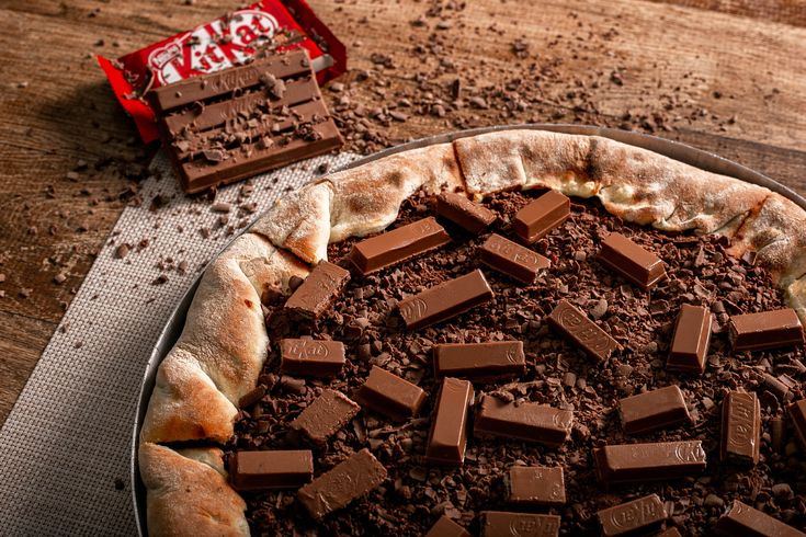 Pizza Doce Kit Kat (Brotinho)