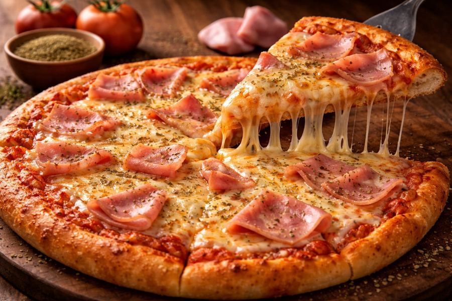 Pizza Tradicional Presunto (Brotinho)