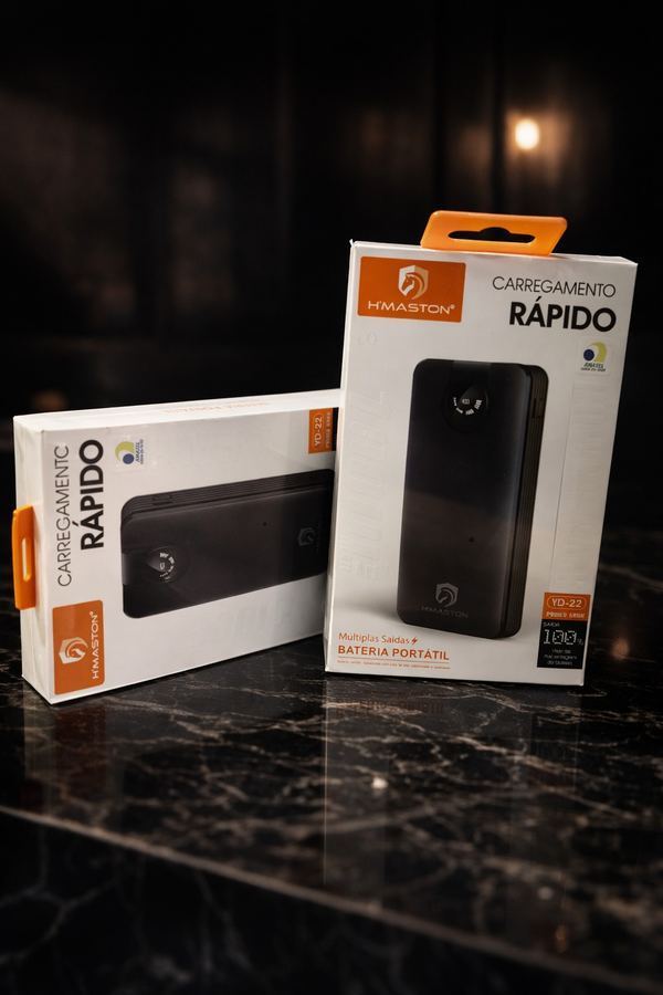 Power Bank H’Maston YD-22 Carregamento Rápido