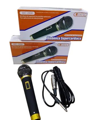 Microfone Profissional com Fio ONEX MIC-2808