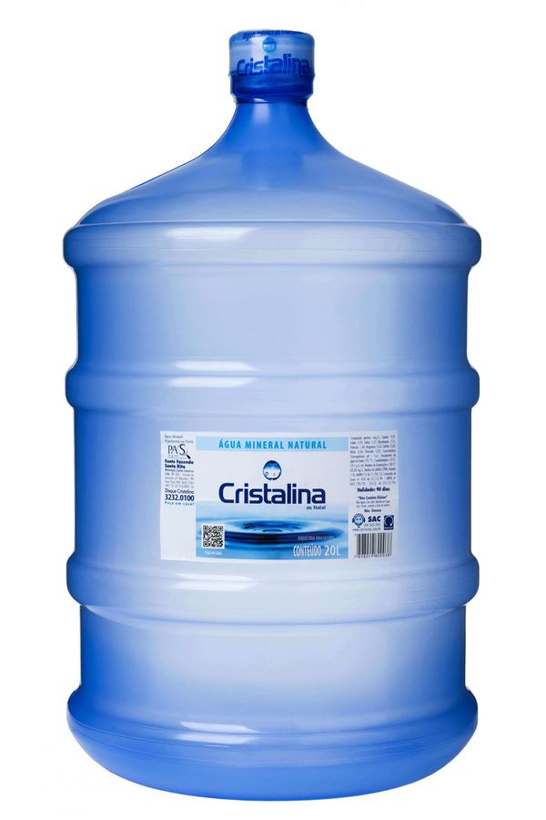 Galão De Água Cristalina 20L (Reposição)