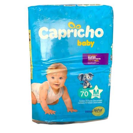 Fralda Capricho Baby Hiper 70 (M)