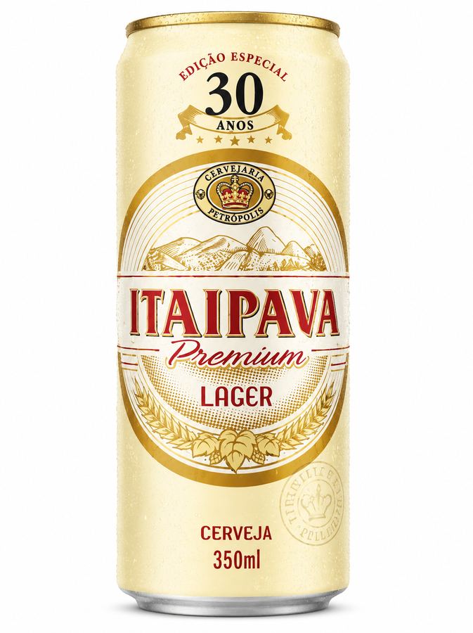 Lata Itaipava Premium 350ml.
