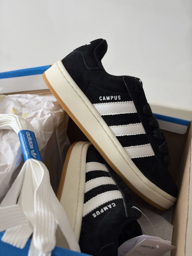 Tênis Adidas Campus 00s preto/branco