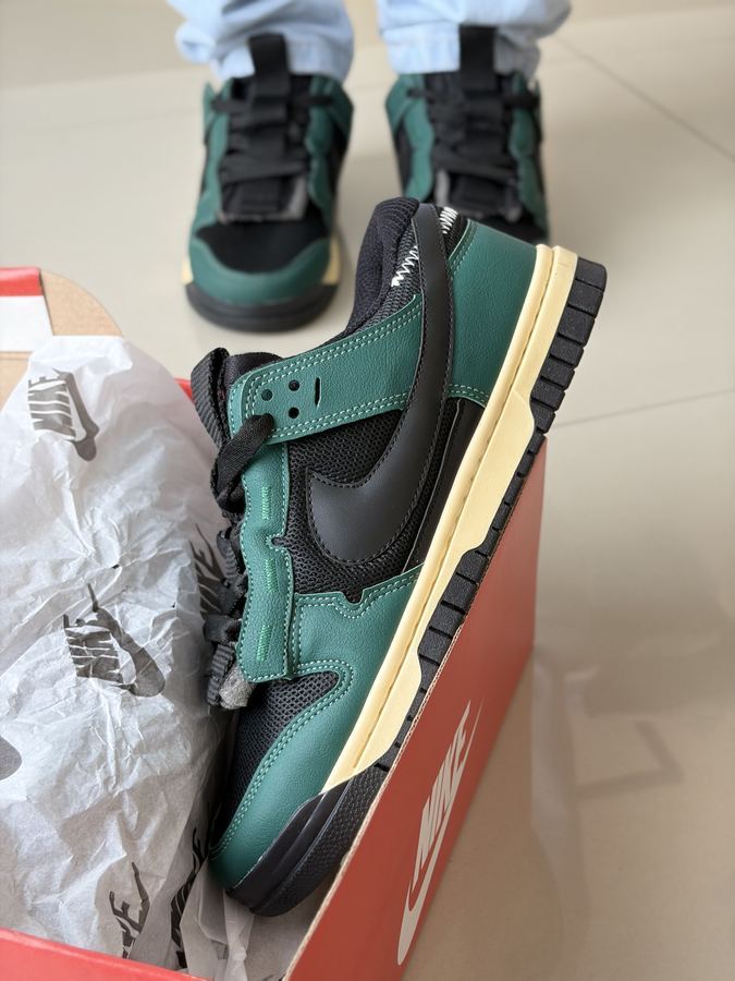 Tênis Nike Dunk Jumbo Verde/Preto