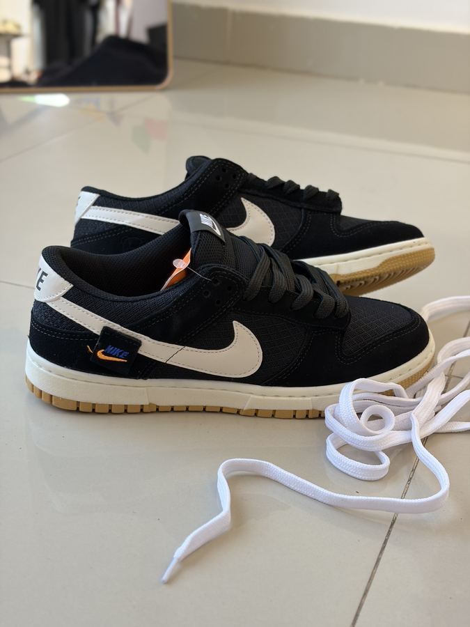 Tênis Dunk Teddy Bear Preto/Branco