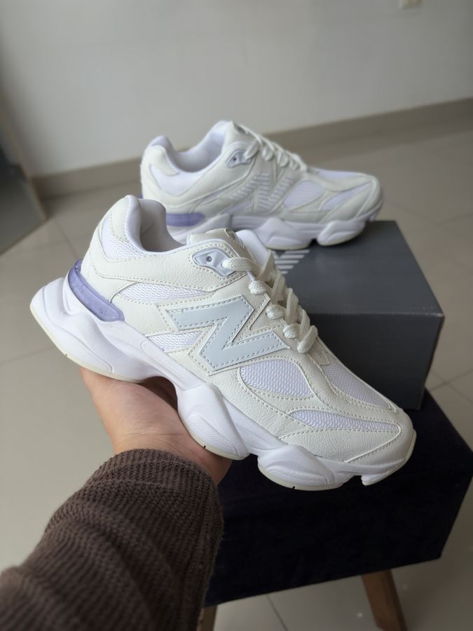 Tênis New Balance 9060 Branco/Branco Premium