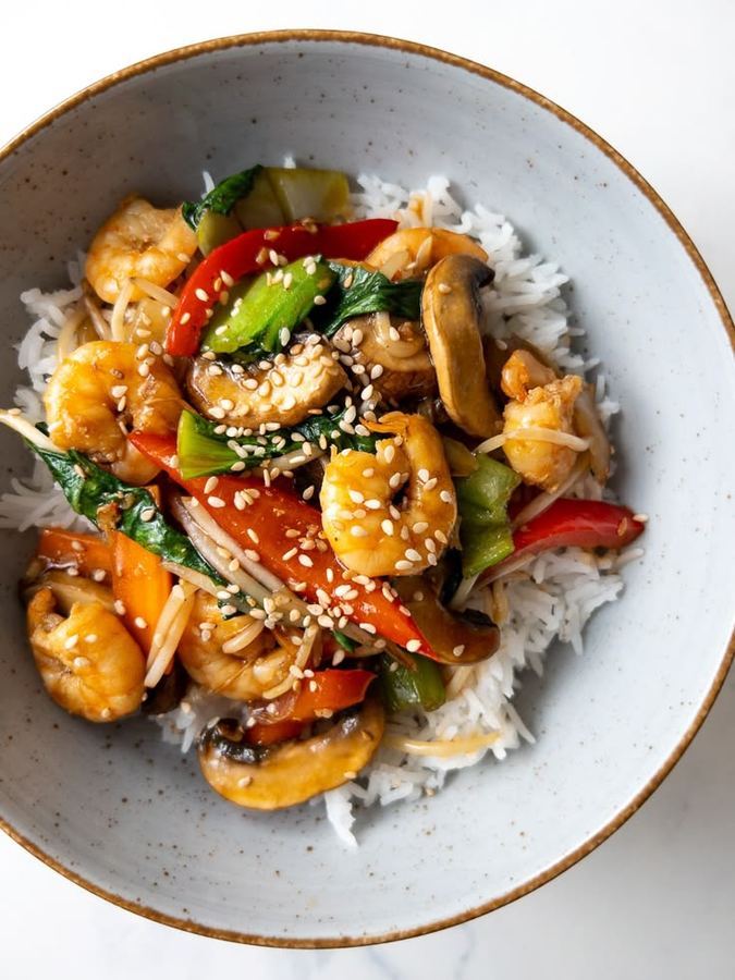Chop Suey de Camarão P (1 Pessoa)