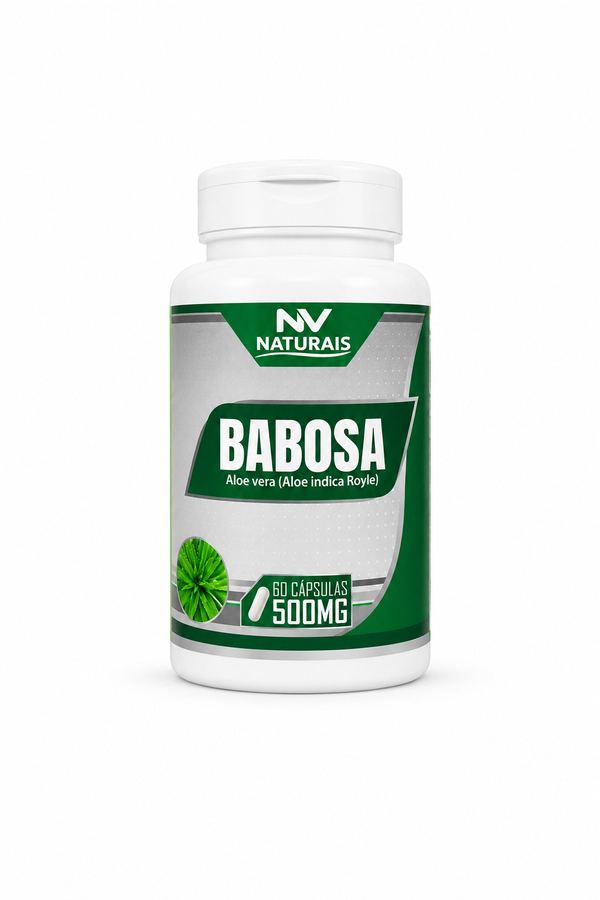 Babosa (Aloe vera)  60 Cápsulas (500mg)
