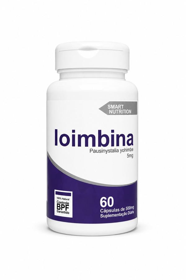 Ioimbina (Pausinystalia yohimbe)  60 Cápsulas (5mg)
