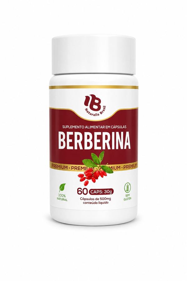 Berberina  60 Cápsulas (500mg)