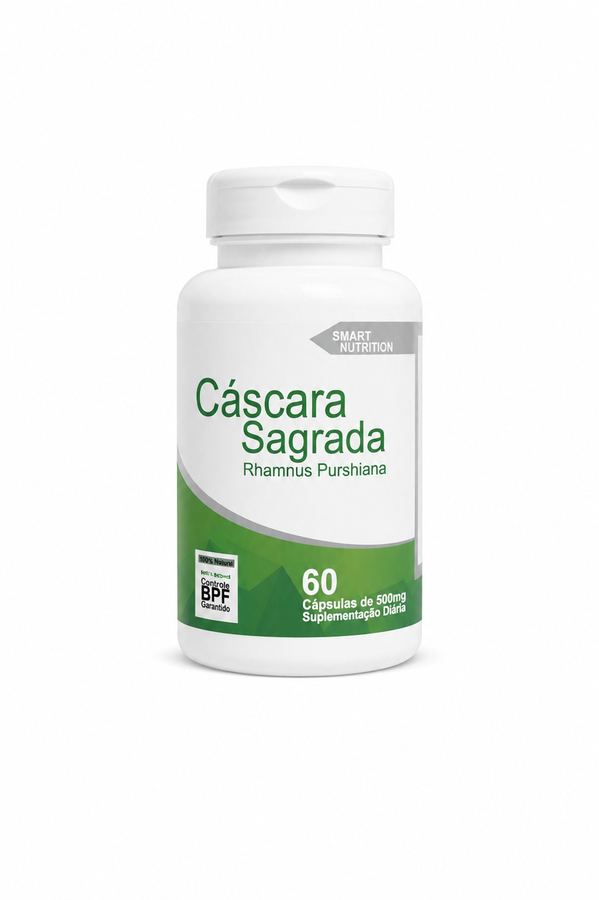 Cáscara Sagrada (Rhamnus Purshiana)  60 Cápsulas (500mg)