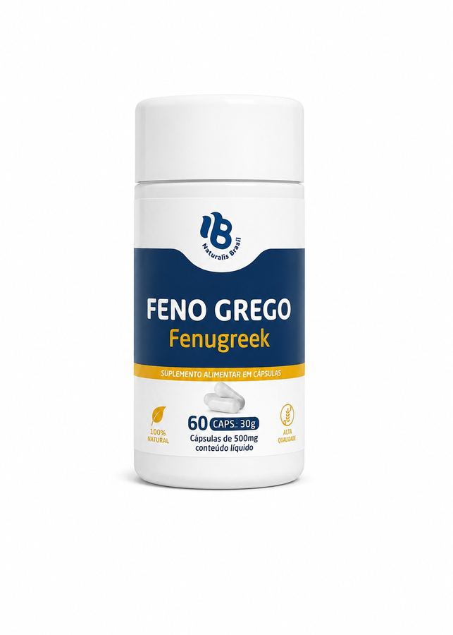 Feno Grego (Fenugreek)  60 Cápsulas (500mg)