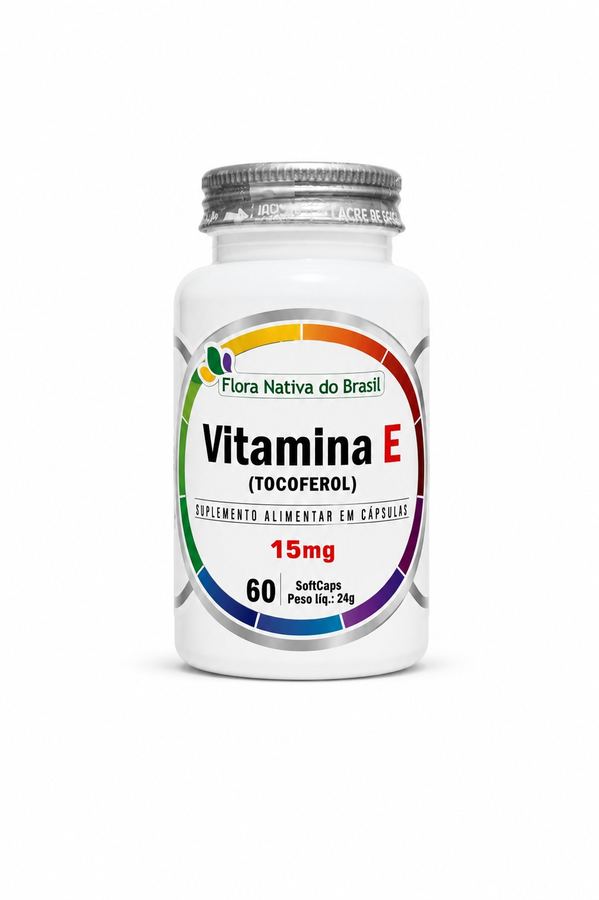 Vitamina E (Tocoferol)  60 SoftCaps (15mg)