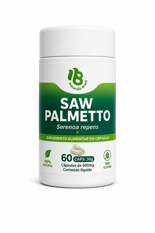 Saw Palmetto (Serenoa repens)  60 Cápsulas (500mg)