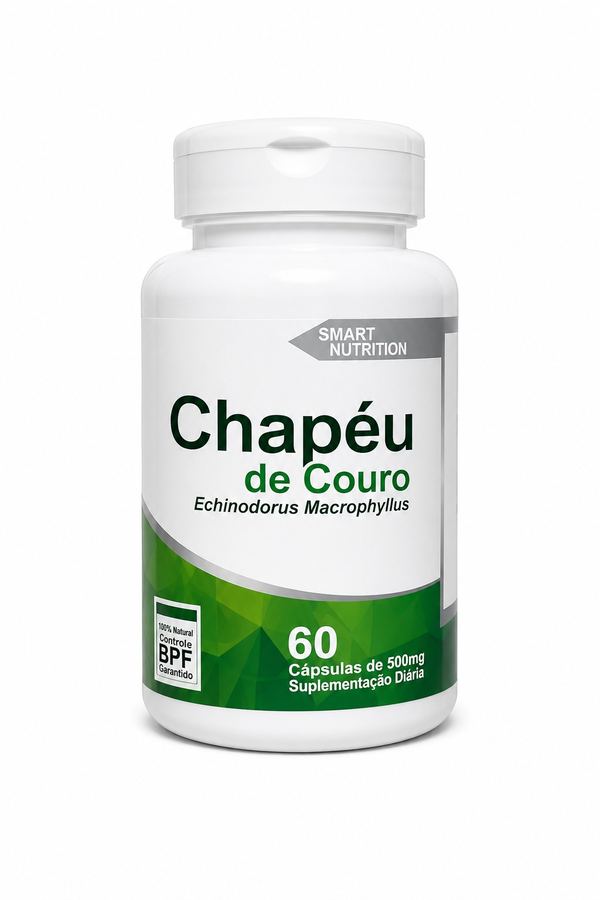 Chapéu de Couro (Echinodorus Macrophyllus)  60 Cápsulas (500mg)