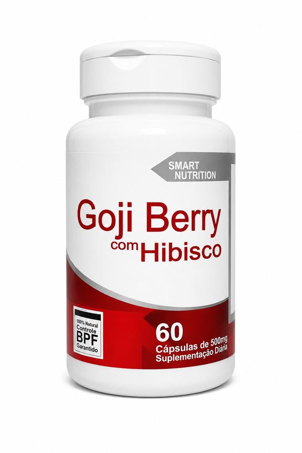 Goji Berry com Hibisco  60 Cápsulas de (500mg)