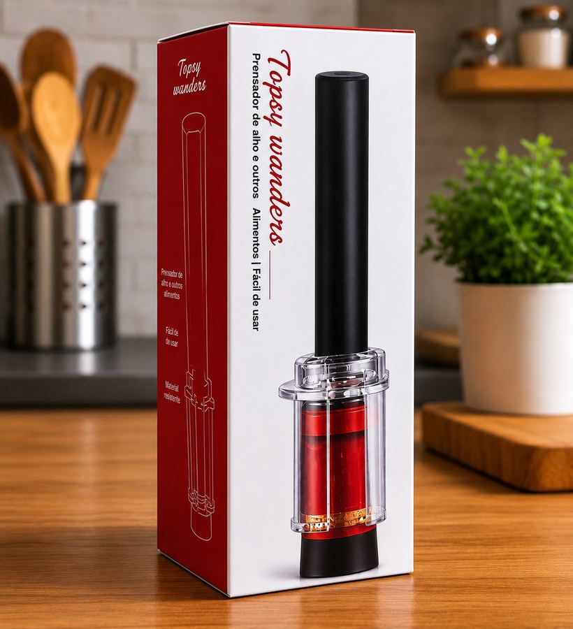 Prensador e Triturador de Alimentos Vertical Topsy Wanders