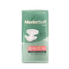 MasterSoft Fralda 30 Unds Tam: M