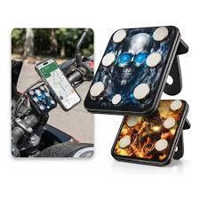 Suporte Moto Magnético Extra Forte P/ Celular Gps Universal.